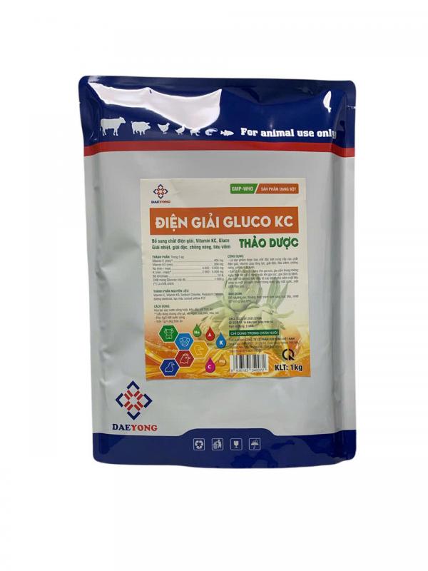 ĐIỆN GIẢI GLUCO K C 